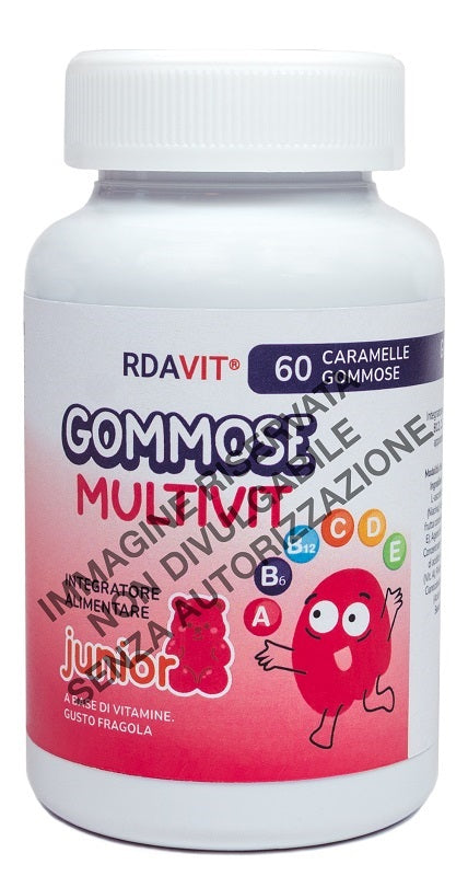 LABORATORIO DELLA FARMACIA GOMMOSE MULTIVITAMINICHE JUNIOR 60 CARAMELLE 3 G