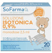 SOLUZIONE SALINA 0,9% 20 FLACONI 2,5 ML SOFARMAPIU' - Farmaspeed