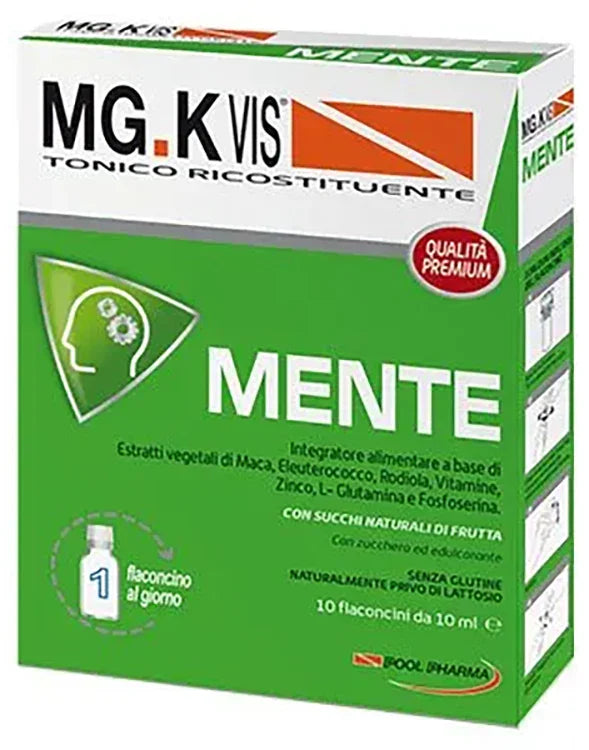 MGK VIS TONICO RICOSTITUENTE MENTE 10 FLACONCINI DA 10 ML - Farmaspeed