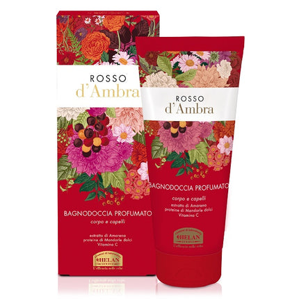 RED AMBER SCENTED SHOWER GEL 200 ML