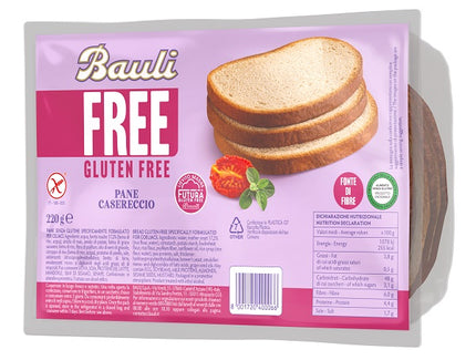 BAULI FREE HOMEMADE BREAD 220 G