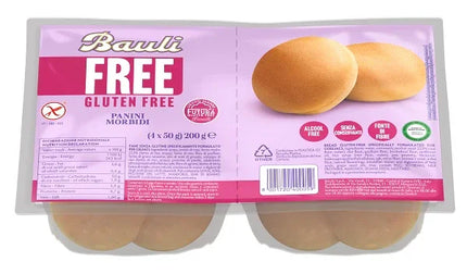 BAULI FREE PANINI MORBIDI 4 PEZZI DA 50 G - Farmaspeed