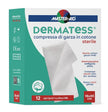 GARZA COMPRESSA MASTER-AID DERMATESS COTONE 18X40CM 12 PEZZI - Farmaspeed