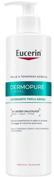 EUCERIN DERMOPURE CLINICAL DETERGENTE TRIPLA AZIONE 400 ML - Farmaspeed