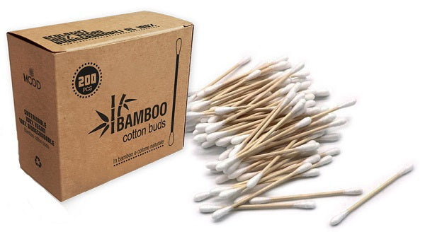 HIMALAYA MOOD BAMBOO COTTON BUDS 200 PEZZI