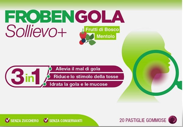 FROBENGOLA SOLLIEVO+ 20 PASTIGLIE