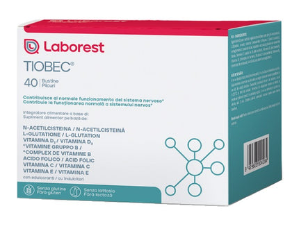 TIOBEC 40 SACHETS NEW FORMULA 590