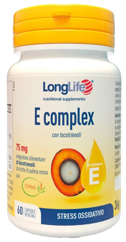 LONGLIFE E COMPLEX 60 CAPSULE VEGETALI - Farmaspeed