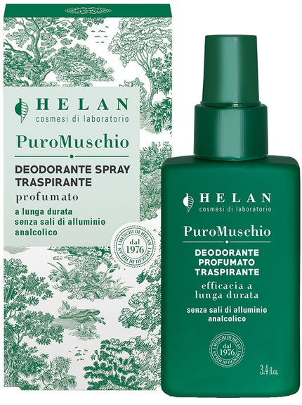 I MUSCHI DI HELAN PUROMUSCHIO DEODORANTE PROFUMATO TRASPIRANTE IN SPRAY 100 ML
