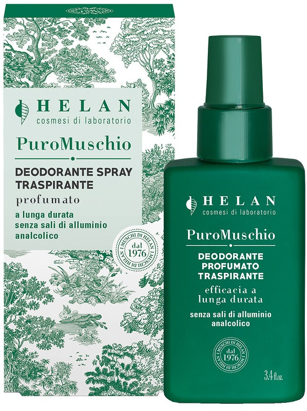 I MUSCHI DI HELAN PUROMUSCHIO DEODORANTE PROFUMATO TRASPIRANTE IN SPRAY 100 ML
