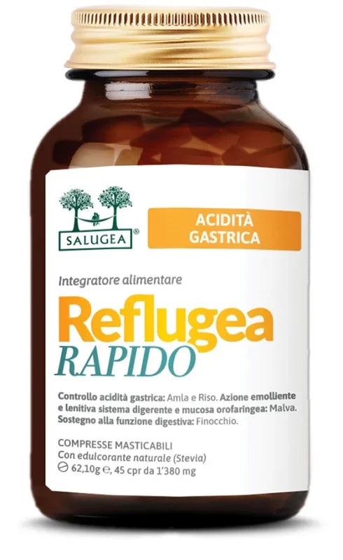 REFLUGEA RAPIDO SALUGEA 45 COMPRESSE MASTICABILI DA 1380 MG - Farmaspeed