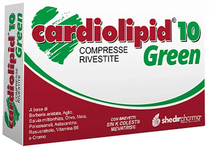 CARDIOLIPID 10 GREEN 30 COMPRESSE RIVESTITE - Farmaspeed