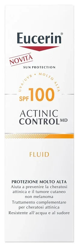 EUCERIN SUN ACTINIC CONTROL SPF100 80 ML NUOVA FORMULAZIONE - Farmaspeed