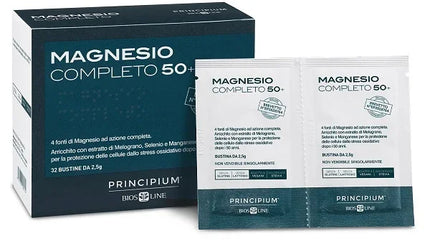 PRINCIPIUM MAGNESIO COMPLETO BREVETTATO 50+ 32 BUSTINE DA 2,5 G - Farmaspeed