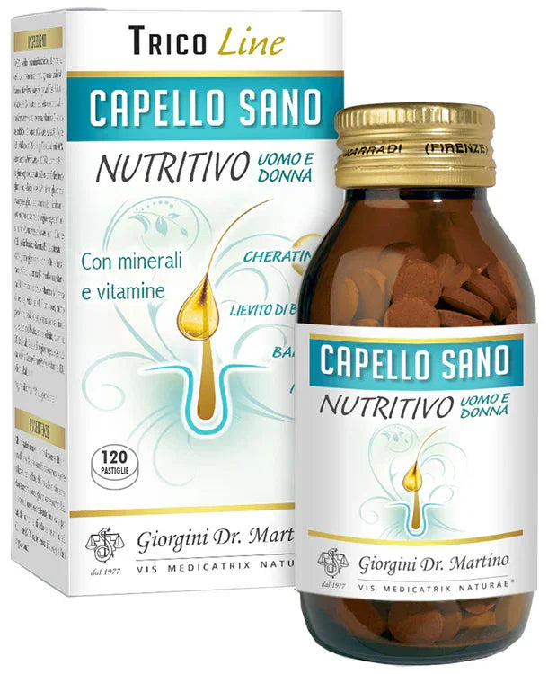 CAPELLO SANO NUTRITIVO 120 PASTIGLIE - Farmaspeed