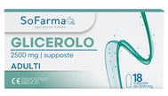 GLICEROLO SUPPOSTE ADULTI 2250 MG 18 PEZZI SOFARMAPIU' - Farmaspeed