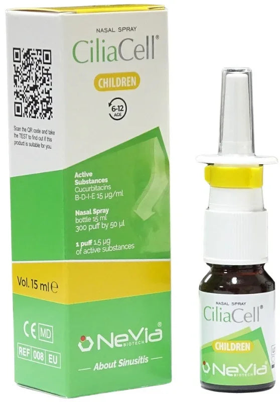 CILIACELL NASAL SPRAY CHILDREN 15 ML - Farmaspeed