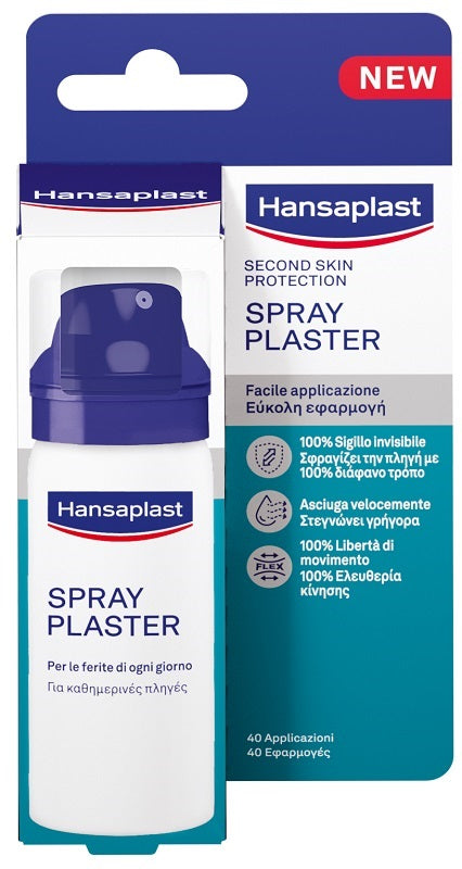 HANSAPLAST SECOND SKIN PROTECTION SPRAY PLASTER 40 ML