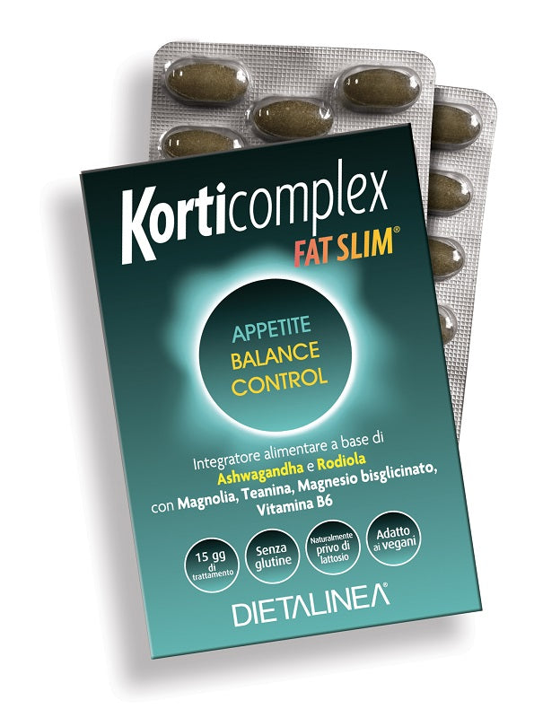 DIETALINEA KORTICOMPLEX FAT SLIM 30 COMPRESSE
