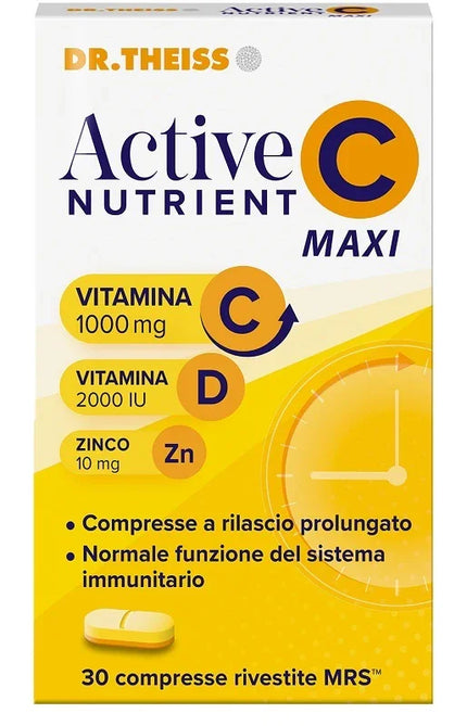THEISS ATIVE NUTRIENT C-MAXI 30 COMPRESSE - Farmaspeed