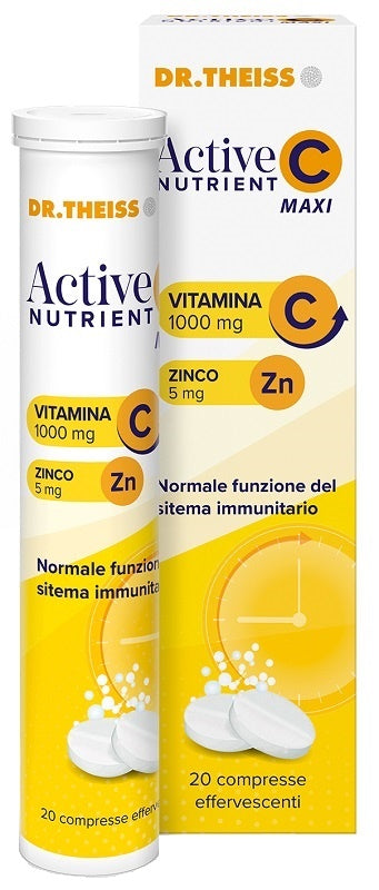 THEISS ATIVE NUTRIENT C-MAXI 20 COMPRESSE EFFERVESCENTI