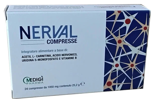 NERVAL 24 COMPRESSE DA 1050 MG - Farmaspeed