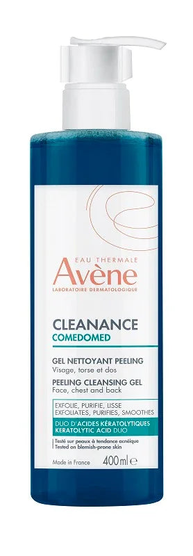 AVENE CLEANANCE COMED GEL DETERGENTE PEELING 400 ML - Farmaspeed