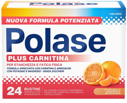 POLASE PLUS CARNITINA 24 BUSTINE GRANULATO EFFERVESCENTE DA 6,8 G