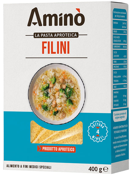 AMINO' PASTA APROTEICA FILINI 400 G