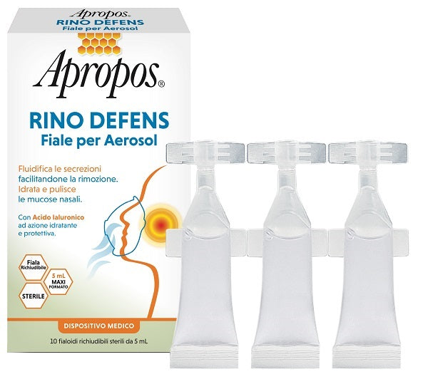 APROPOS RINO DEFENS 10 FIALE 5 ML PER AEROSOL