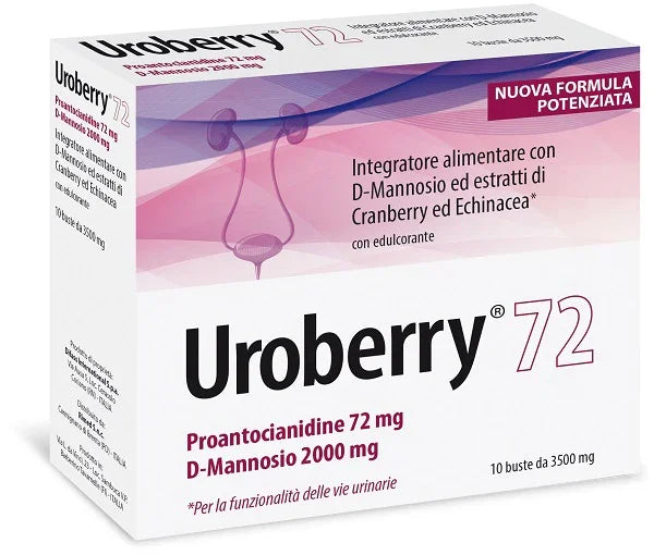 UROBERRY 72 10 BUSTE DA 3500 MG - Farmaspeed