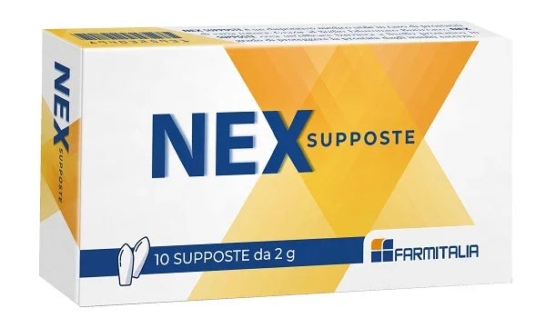 NEX SUPPOSTE 10 PEZZI DA 2 G - Farmaspeed