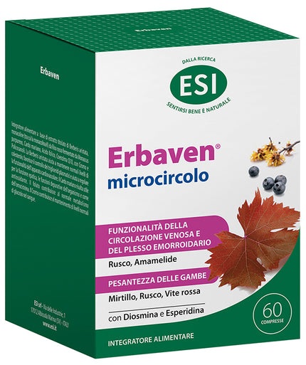 ESI ERBAVEN MICROCIRCOLO 60 COMPRESSE SENZA GLUTINE
