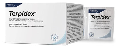 TERPIDEX SALVIETTE DETERGENTI PALPEBRALI 30 BUSTINE
