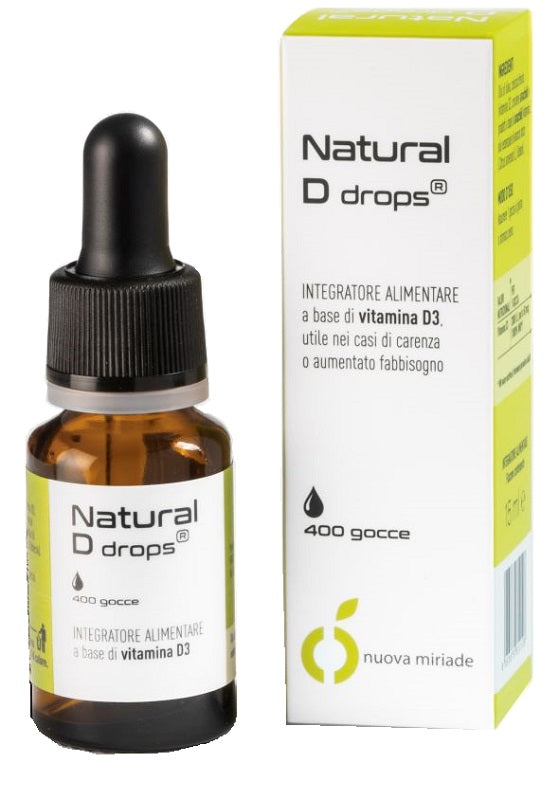 NATURAL D DROPS GOCCE 15 ML