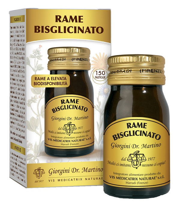 RAME BISGLICINATO 150 PASTIGLIE DA 200 MG