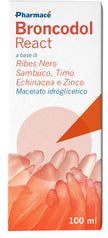BRONCODOL REACT 100 ML SENZA GLUTINE NATURALMENTE PRIVO DI LATTOSIO