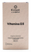 KIROOT BY NUTRIBIOTICA VITAMINA D3 360 PERLE SENZA GLUTINE SENZA LATTOSIO