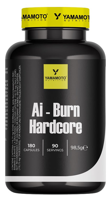 YAMAMOTO NUTRITION AI BURN HARDCORE 180 CAPSULE
