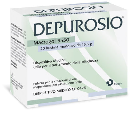 DEPUROSIO 20 BUSTINE DA 13,3 G SENZA GLUTINE SENZA LATTOSIO