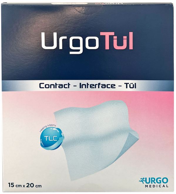 MEDICAZIONE INTERFACCIA FLESSIBILE MATRICE TLC URGOTUL 15X20 CM 3 PEZZI