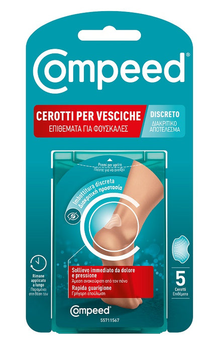 CEROTTO COMPEED VESCICHE DISCRETO 5 PEZZI