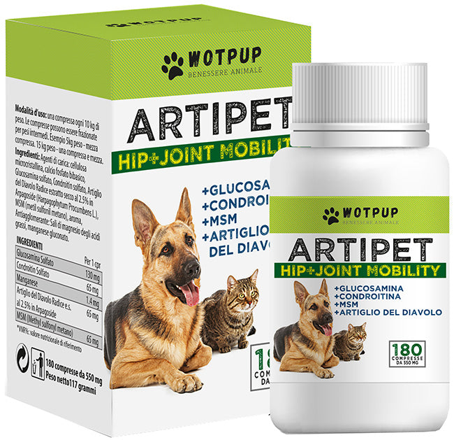 WOTPUP ARTIPET 180 COMPRESSE