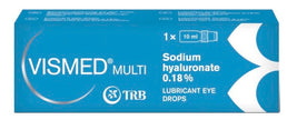 COLLIRIO LUBRIFICANTE VISMED MULTI ACIDO IALURONICO 0,18% 10 ML