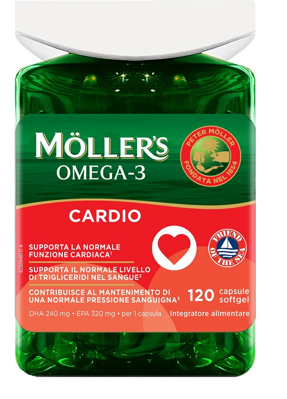 MOLLER'S OMEGA 3 CARDIO 110 SOFTGEL