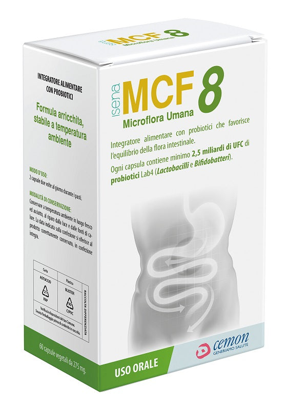 MCF 8 60 CAPSULE SENZA GLUTINE E LATTOSIO