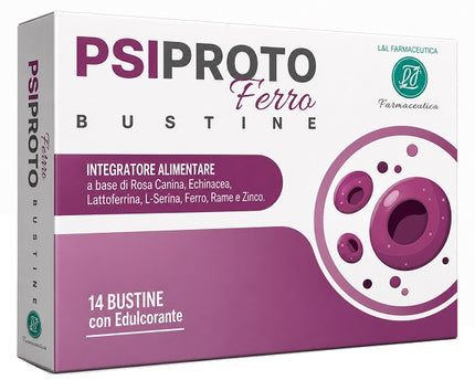 PSIPROTO FERRO 14 BUSTINE CON EDULCORANTE