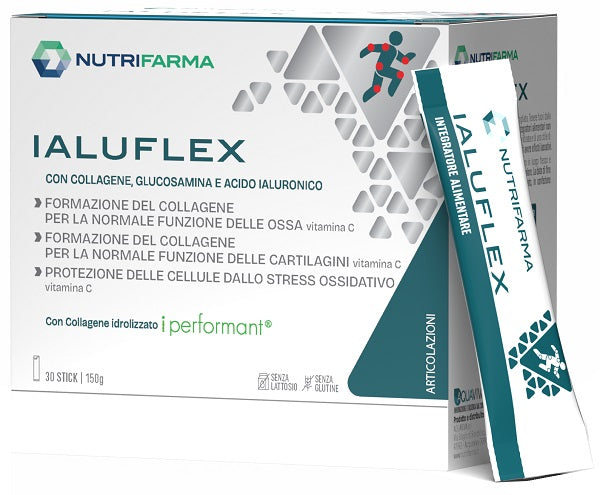 IALUFLEX 30 STICK SENZA GLUTINE E LATTOSIO