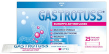 GASTROTUSS SCIROPPO ANTIREFLUSSO 25 STICK PACK DA 20 ML