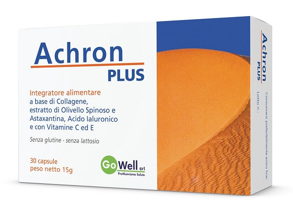 ACHRON PLUS 30 CAPSULE RR SENZA GLUTINE E LATTOSIO